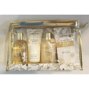 Prevari 5pc Vanilla Scent Bath Gift Set